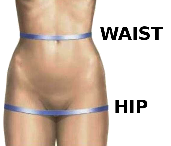 Waist and Hip circumference measurement